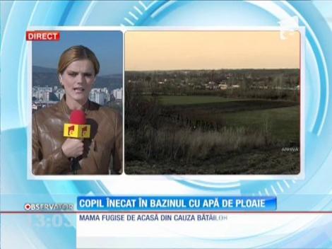 Un copilul din Arad a murit înecat într-un bazin cu apă de ploaie