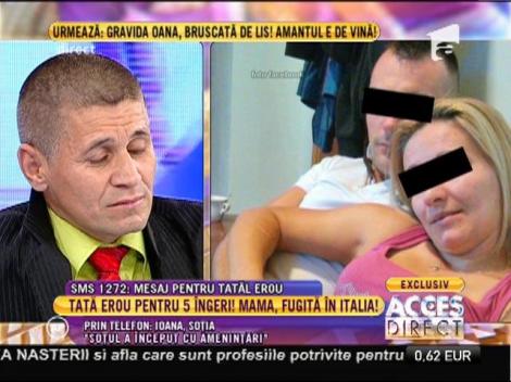 Soția tatălui erou: ”Vin să văd copiii săptămâna viitoare”