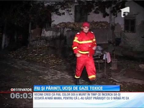 Trei oameni dintr-o comună din Argeş au murit intoxicați cu monoxid de carbon