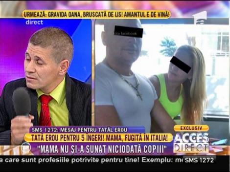 Tatăl erou: ”Mama nu și-a sunat niciodată copiii”