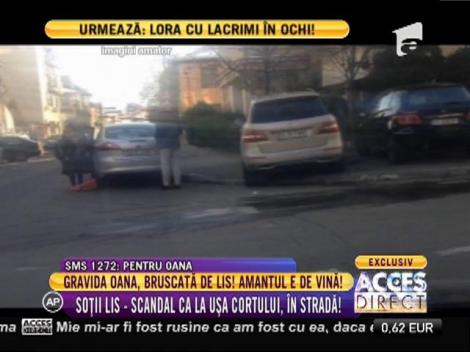 Oana şi Viorel Lis, scandal ca la ușa cortului