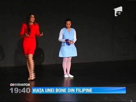 Drama bonelor filipineze angajate de bogaţii României, subiect de teatru
