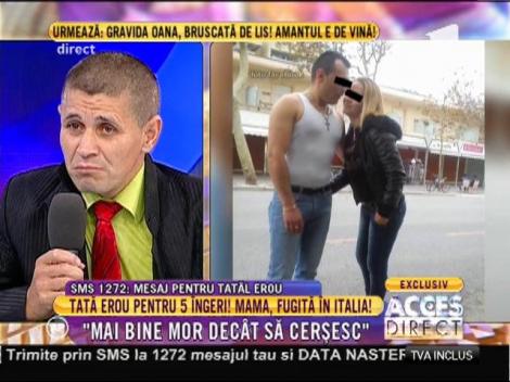 Tatăl erou: ”Mai bine mor decât să cerșesc”