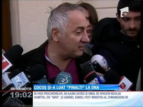 Dorin Cocoş și Gherghe Ştefan, aduşi cu poliţia la DNA