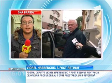 Viorel Hrebenciuc a fost reţinut pentru 24 de ore