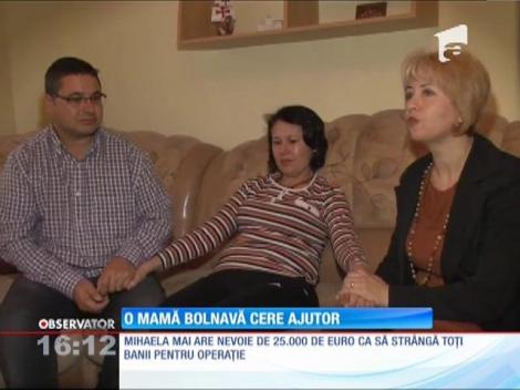 O mamă bolnavă de cancer