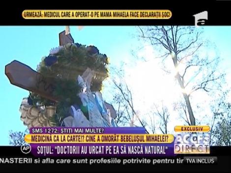 Calvarul unei mame pe patul de spital