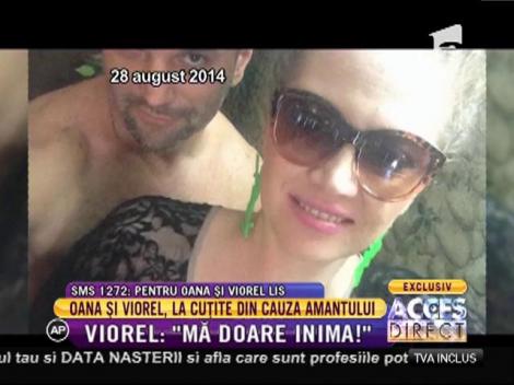 Viorel Lis și Oana, la cuțite din cauza amantului