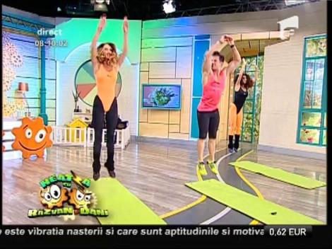 Cod roşu de senzualitate! Flavia şi Miruna, mişcări ameţitor...de sexy! Cum s-au antrenat fetele!