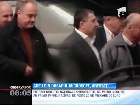 UPDATE! Dosarul Microsoft: Dorin Cocoș, Gabriel Sandu, Nicolae Dumitru și Gheorghe Ștefan, arestați preventiv