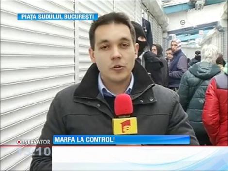 Politiștii au confiscat marfă contrafăcută de la zece standuri și au aplicat amenzi usturătoare