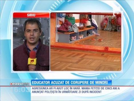 Educator acuzat de corupere de minori