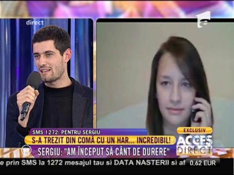 Concurentul X Factor, Sergiu Braga, declarație de dragoste unică