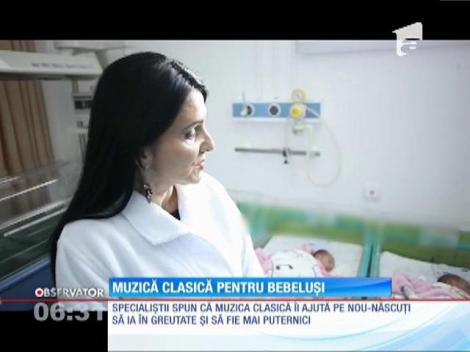 Muzica clasică poate fi un leac pentru bebeluși