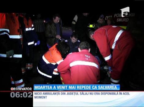 Sălaj: O femeia lovită de o maşină a murit din cauză că singura ambulanța din județ era defectă