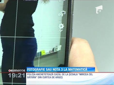 Elevă obligată de profesor să aleagă între o ședință foto sau o notă de 3