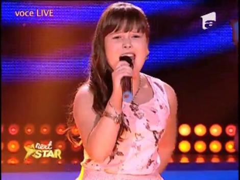 A visat să fie un star şi a fost! Denisa Bârzu, pe urmele lui Celine Dion! Ce voceee!!!