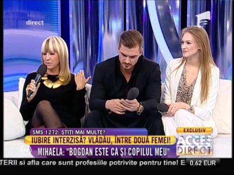Bogdan Vlădău, între două femei!