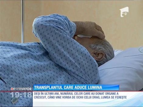 Transplantul care aduce lumina