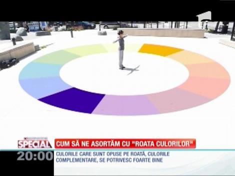 Cum să ne asortăm cu "Roata culorilor"