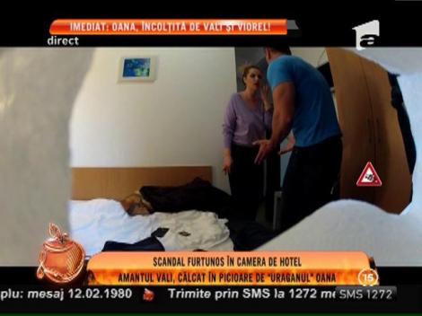 Confruntare cu risc de explozie între Oana şi presupusul său amant!