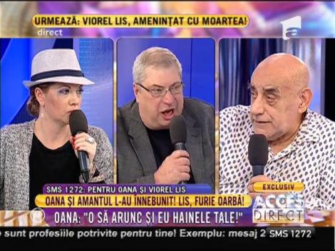 Viorel Lis: ”Oana nu mă lasă să dorm cu ea”