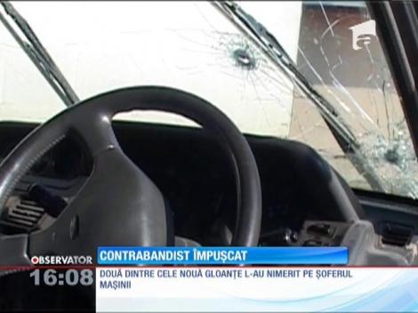 Contrabandist împușcat pe polițiștii de frontieră