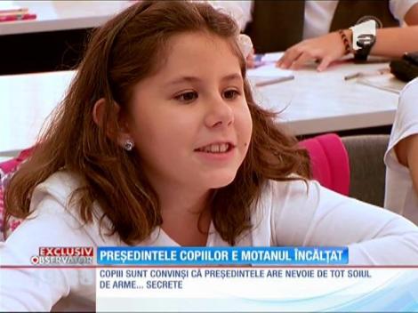 Cum arată preşedintele copiilor