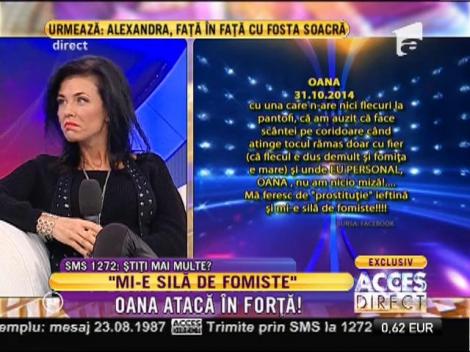 Oana Zăvoranu și-a ieșit din minți! Uite pe cine face „duduie îmbrăcată cu bundiţa din iepure năpârlit şi ghetuţe scâlciate”
