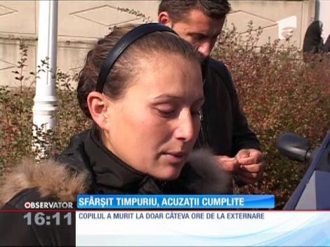 Şi-au pierdut pruncul la numai 4 zile de la naştere, imediat  după ce a fost externat