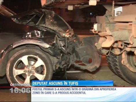 Update / Fostul primar al Devei s-a urcat beat la volan și a provocat un accident
