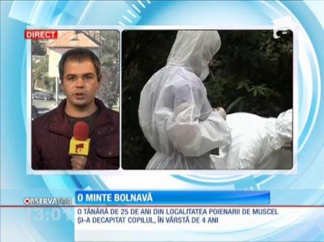 O mamă și-a decapitat copilul de 4 ani