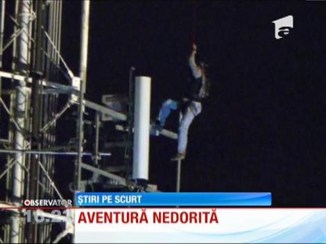 Aventură de nedorit cu parașuta