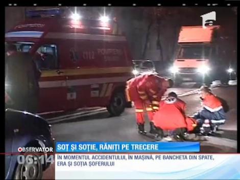 Doi copii au fost la un pas să rămână orfani!  Părinţii lor au fost spulberaţi pe o trecere de pietoni