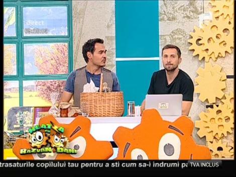 Razvan și Dani au primit un coș cu zacuscă și dulceață, prin Urgent Curier și Cargus!