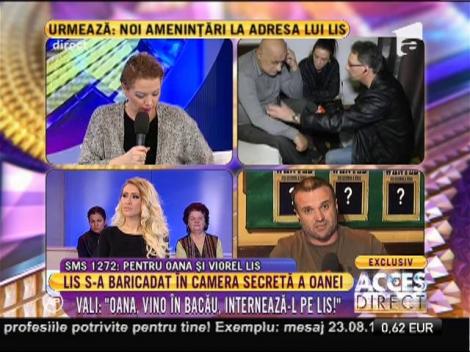 Amantul Oanei Lis: ”Internează-l pe Viorel și vino cu mine în Bacău!”