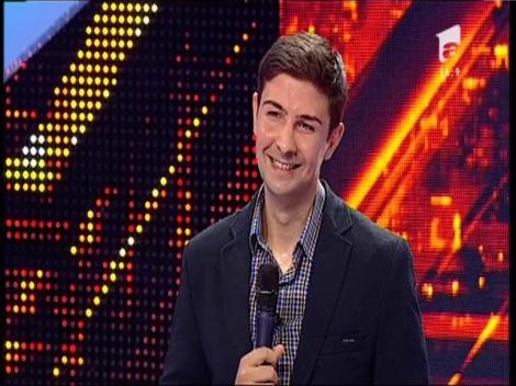 Horia Brenciu - Septembrie, luni. Vezi aici cum cântă Alexandru Constantin la X Factor!