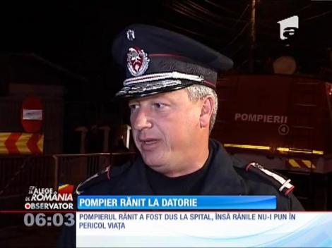 Patru case din Galaţi au fost distruse într-un incendiu violent