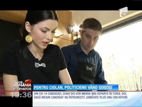 Pentru ciolan, politicienii vând gogoşi