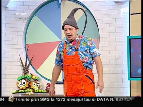 Extraterestrul de la Neatza, aventură în tribune, la meciul Steaua - Dinamo