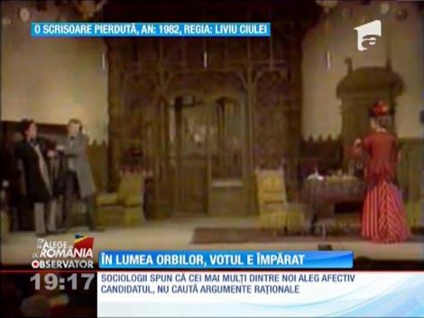 România alege, dar ce se alege de România / În lumea orbilor, votul e împărat