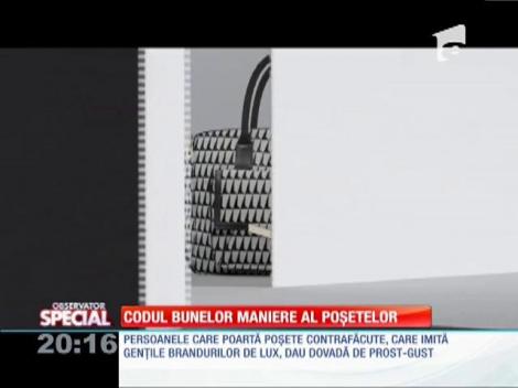 Special! Codul bunelor maniere al poșetelor