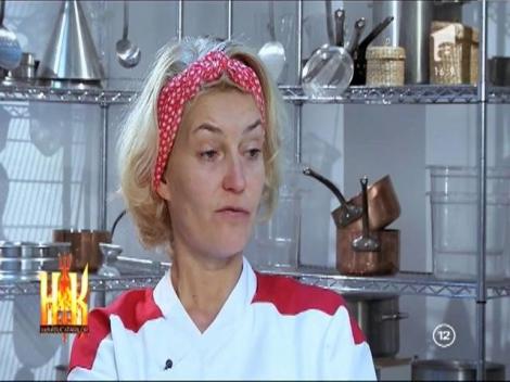 Tensiunea își spune cuvântul în Iadul bucătarilor! "Ieși afară Angi, du-te la somn!"