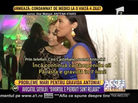 Probleme mari pentru gravida Antonia