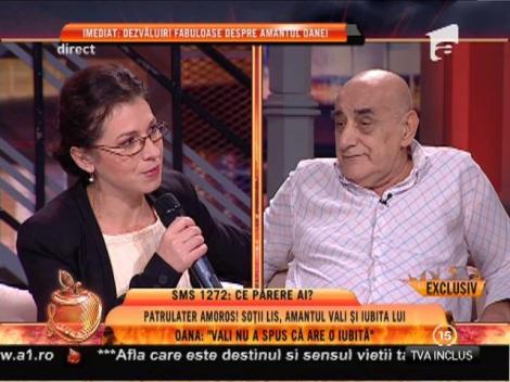 Oana Lis: "Vali nu mi-a spus că are o iubită!"