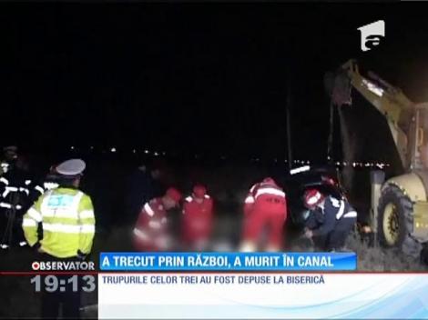 Un militar a trecut prin război, dar a murit într-un canal