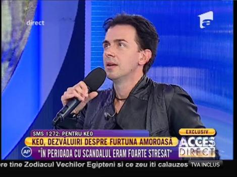 KEO într-un platou de televiziune, pentru prima dată după despărţirea de Andreea Bălan!