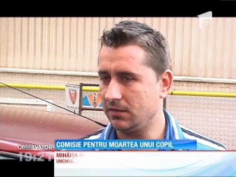 Comisie pentru moartea unui copil