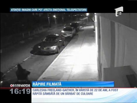 Video Şocant! Femeie răpită în plină stradă