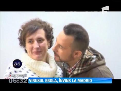 Virusul Ebola, învins la Madrid